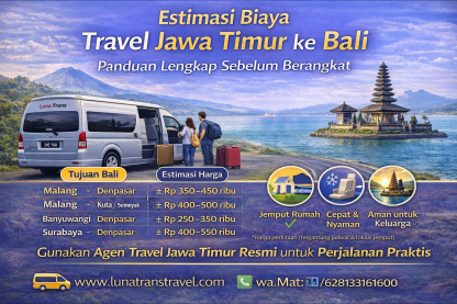 Estimasi Biaya Travel Jawa Timur ke Bali: Panduan Lengkap Sebelum Berangkat